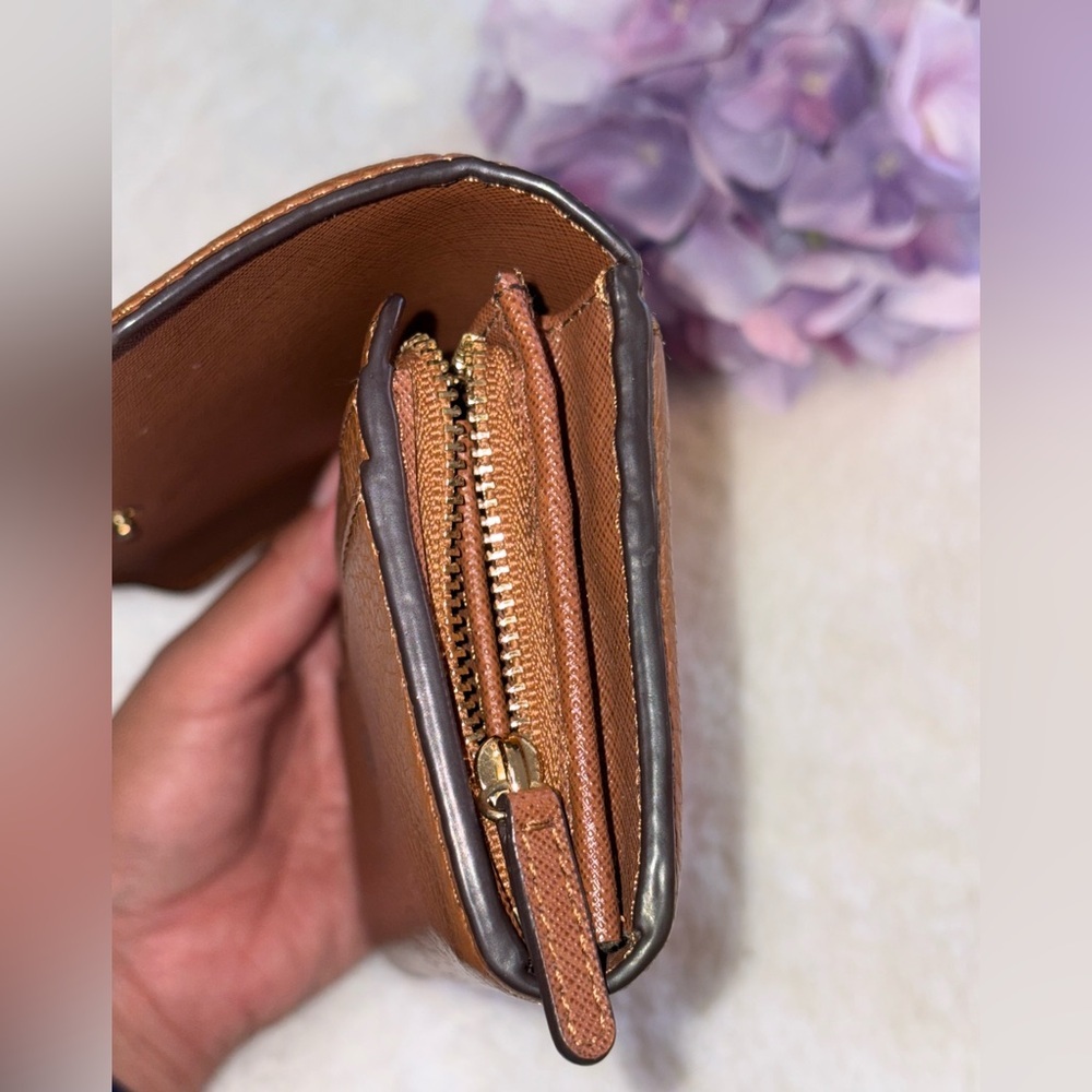 Michael Kors Brown Leather Wallet - Picture 7 of 11